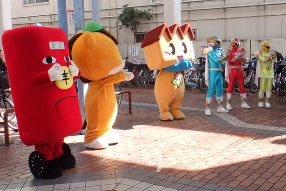 2013.10.06　桐生市末広商店街の「G-FIVEロード防犯防火イベント」に行ってきました。