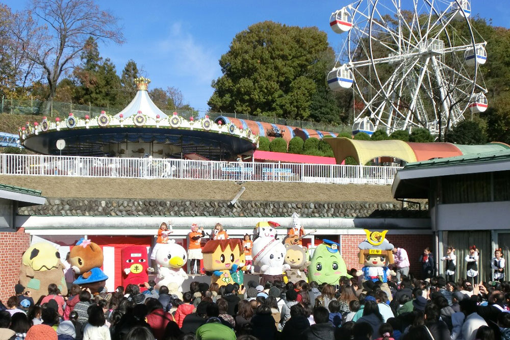 2015.11.29　「ゆるキャラ(R)フェスin桐生が岡遊園地2015」に参加しました。